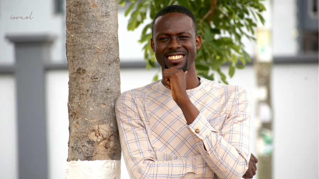 Landscape portrait picture of Israel Fugah